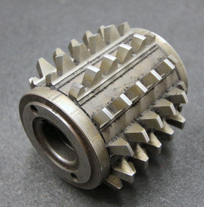 FETTE Stollenwälzfräser involute spline hob m= 5mm BP II nach DIN3972 20° EGW