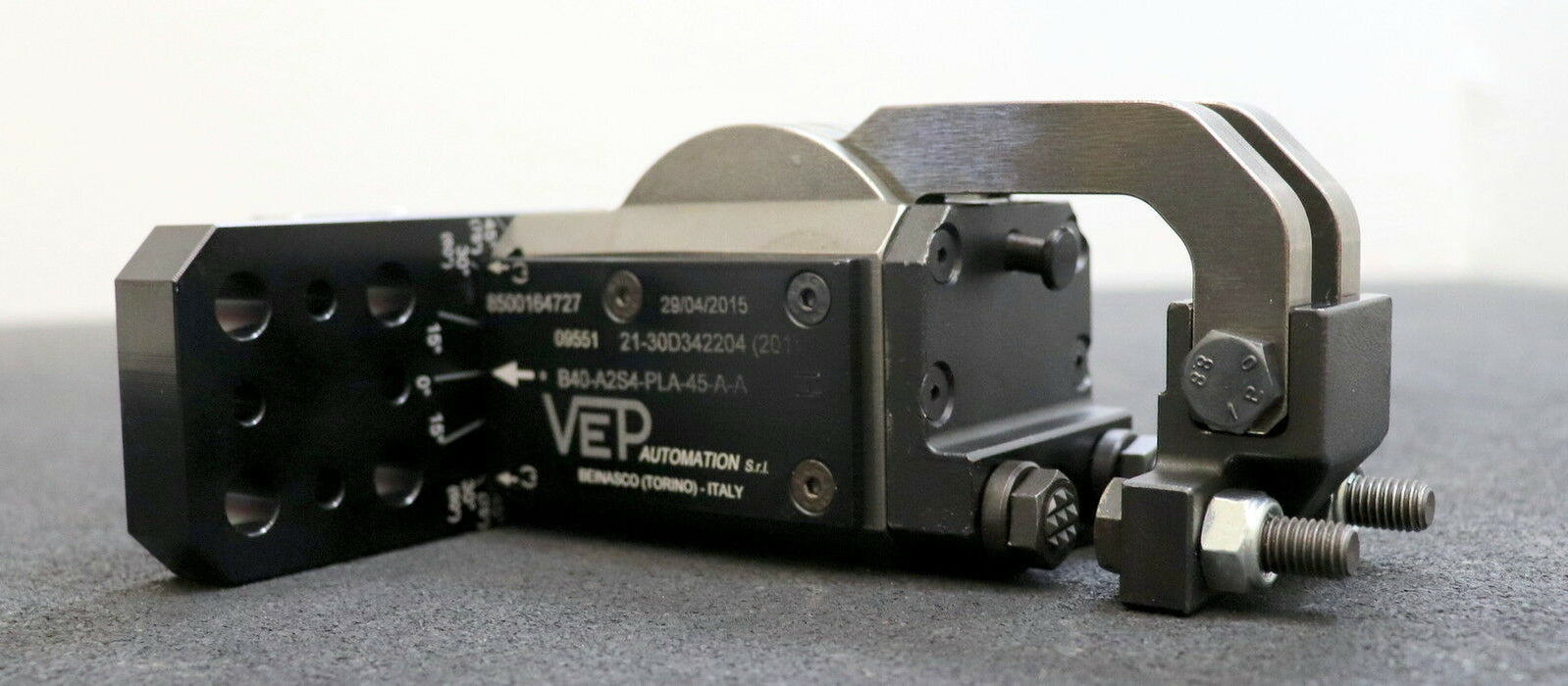 VEP AUTOMATION Flansch-Greifer Greifer-Spanner B40-A2S4-PLA-45-A-A Zylind.Ø 40mm