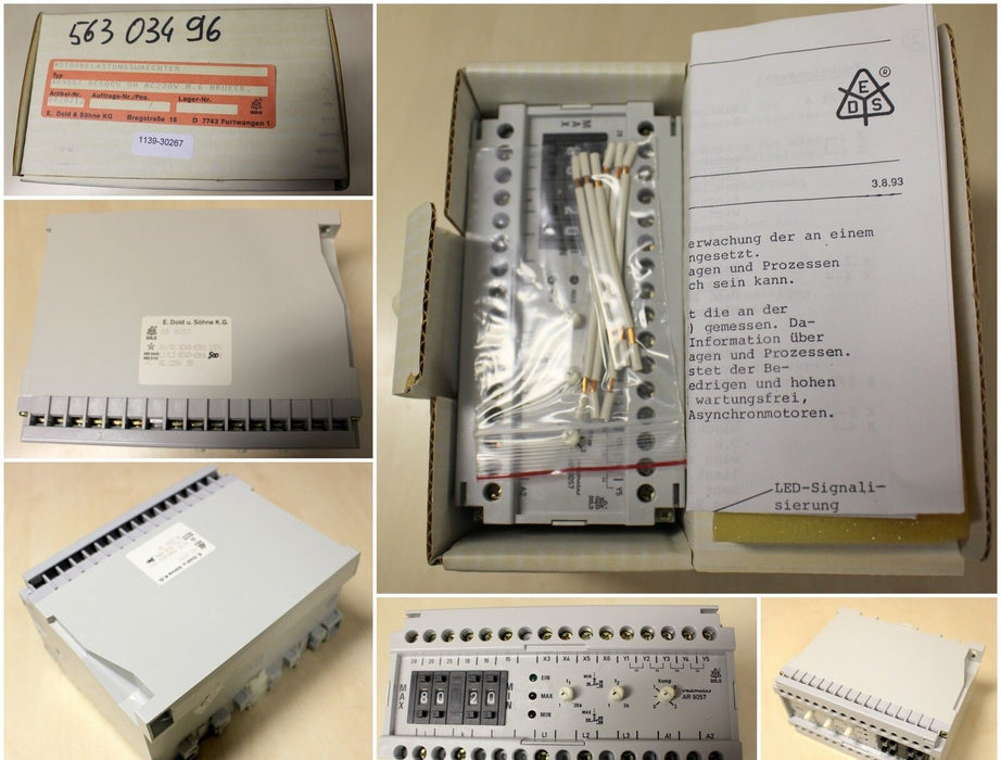 DOLD Motorbelastungswächter AR9057 AC500V M. 6 Brück. Art.Nr. 0028212