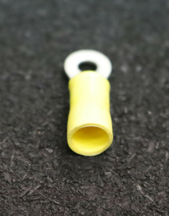 222x Quetschkabelschuh 222x Crimp terminal Typ 650/4 Ringform M4 isoliert