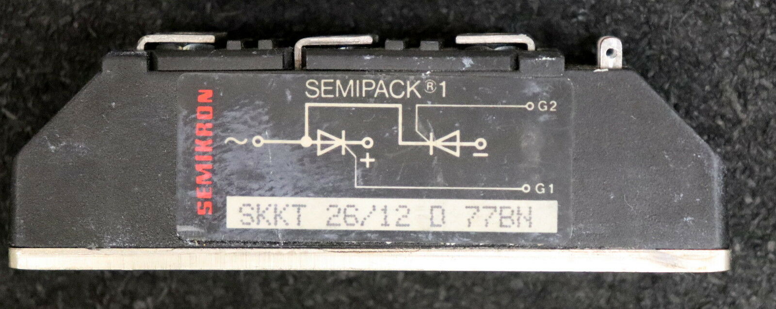 SEMIKRON Thyristor SKKT 26/12 D Semipack 1 3-Pin gebraucht