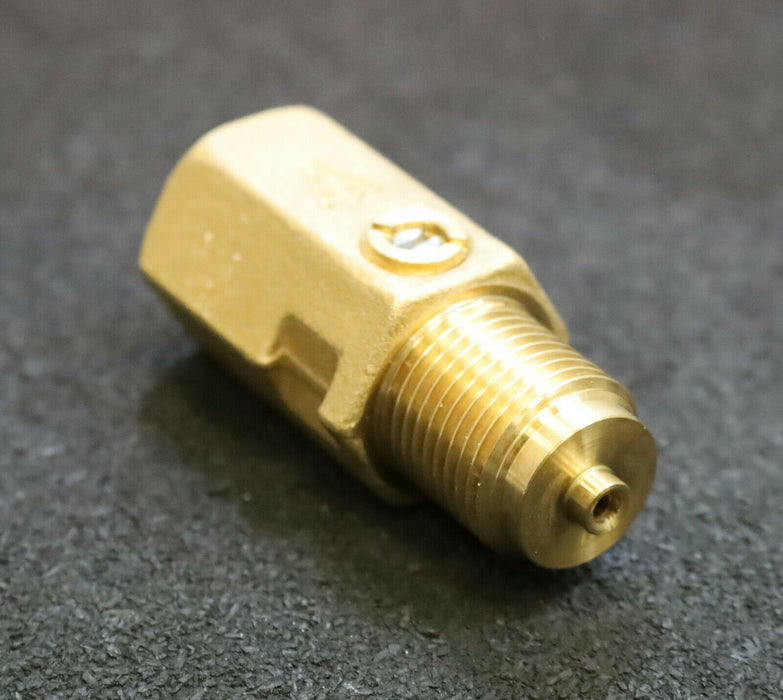 ZITEC / WIKA Drosselvorrichtung für Manometer Art.Nr. 9090185 PN250 G1/2" in OVP