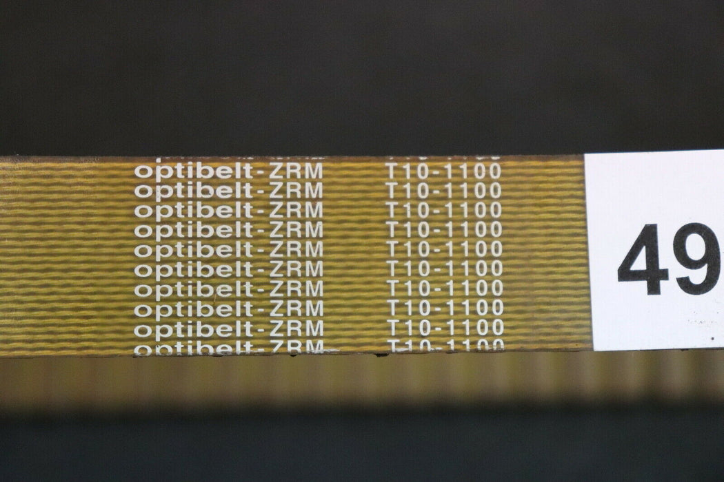OPTIBELT Zahnriemen ZRM T10-1100 Länge 1100mm Breite 25mm - unbenutzt