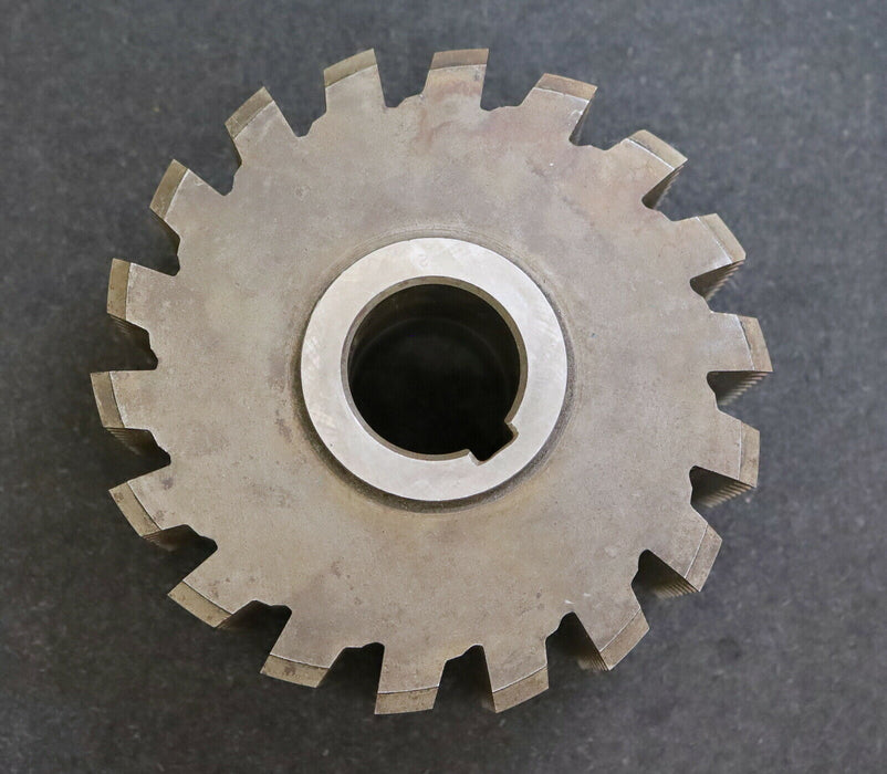 PWS Zahnstangenfräser 10-rillig m=2,0mm BPII 20°EGW Ø160x70xØ40mm