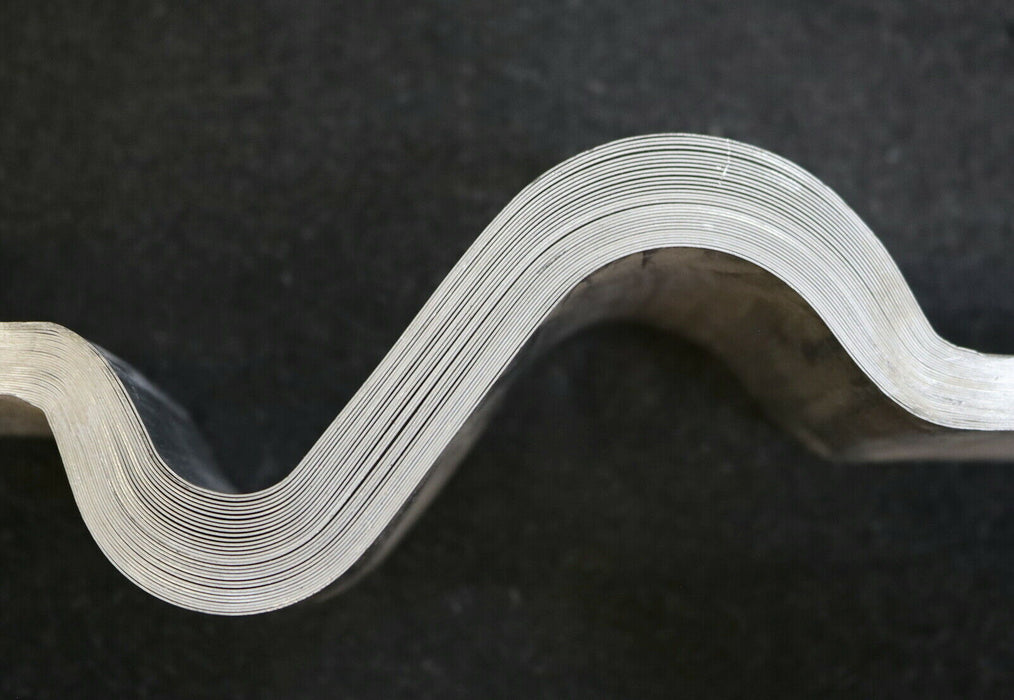 Alu-Strom-Dehnungsband AL-Anschlussband 575mm² Abmaße 57,5x10x310mm unbenutzt