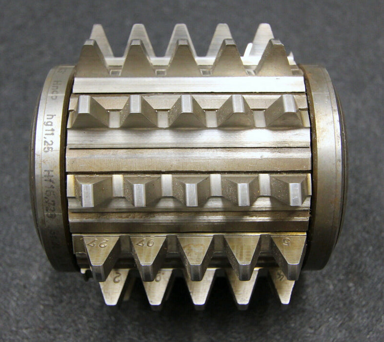 KLINGELNBER Stollenwälzfräser involute spline hob m= 5mm BP II Ø110x110xØ32mm