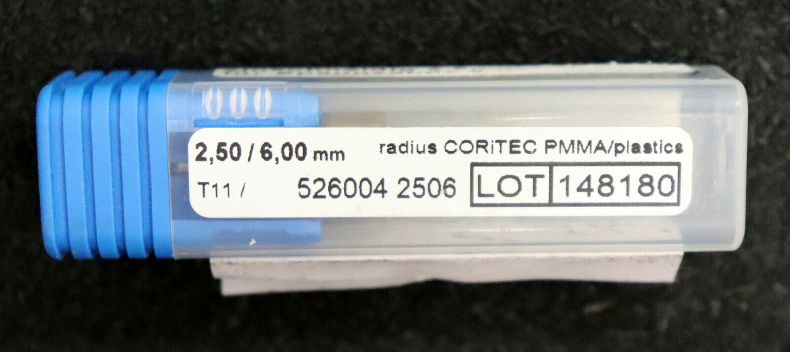 SCHÜTZ DENTAL 1 Stück T11-Vorfräser 523581 2,5mm für PMMA für Spannzange 6mm