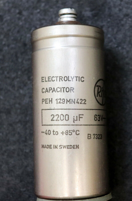 RIFA Kondensator PEH 129MN422 2200µF 63VDC gebraucht