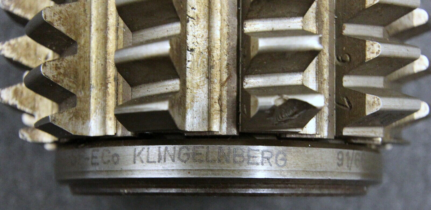 KLINGELNBERG Stollenwälzfräser involute spline hob m=3,175mm BP II DIN3972 20°