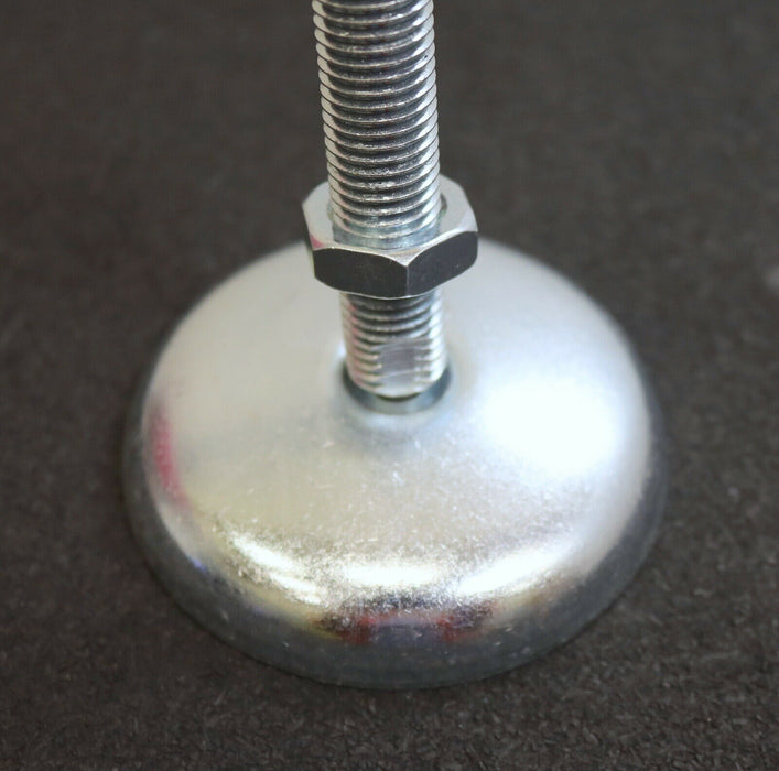 REXROTH Verstellbarer Fuß MNR 3842311951 D90 Höhe 145mm M16 M16x145x90 Verzinkt