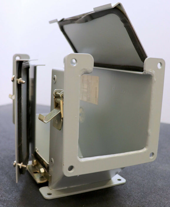 HOFFMAN Wireway, steel Tee Fitting Cat. No. F-44LTA Type 12 Top Opening 4"x4"