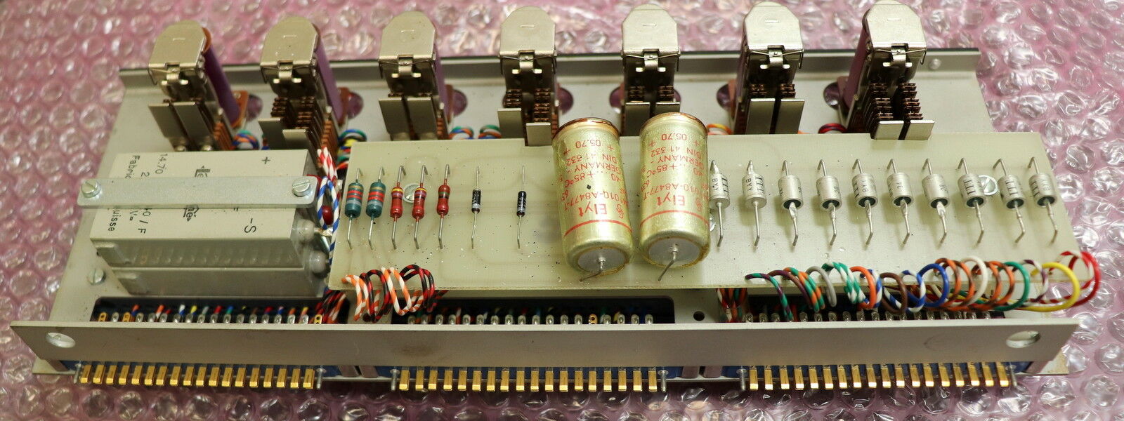 S.I.P. SCHÜTTE Einschub Karte 306 für Lehrenbohrwerk mit Platine 460474