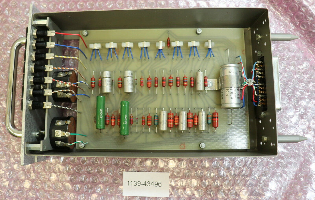 S.I.P. SCHÜTTE Einschub Kassette 082 für Lehrenbohrwerk Platine S.I.P. 460037a