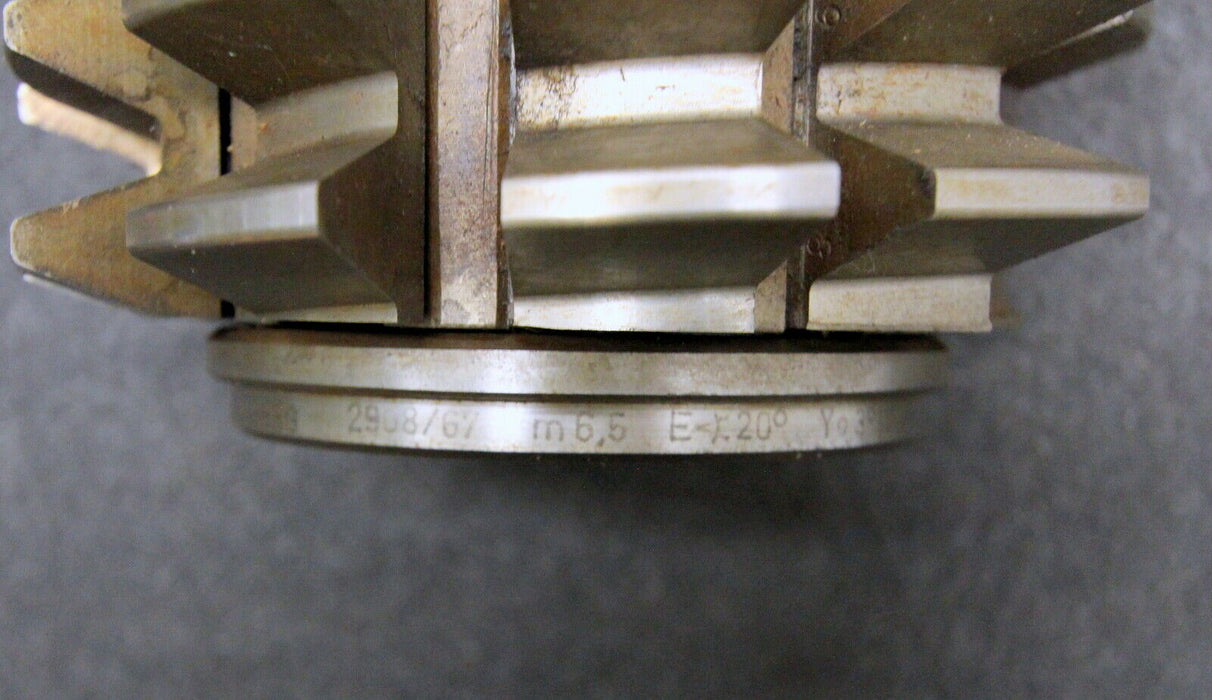 KLINGELNBERG Stollenwälzfräser involute spline hob Vorfräser m= 6,5mm BP III
