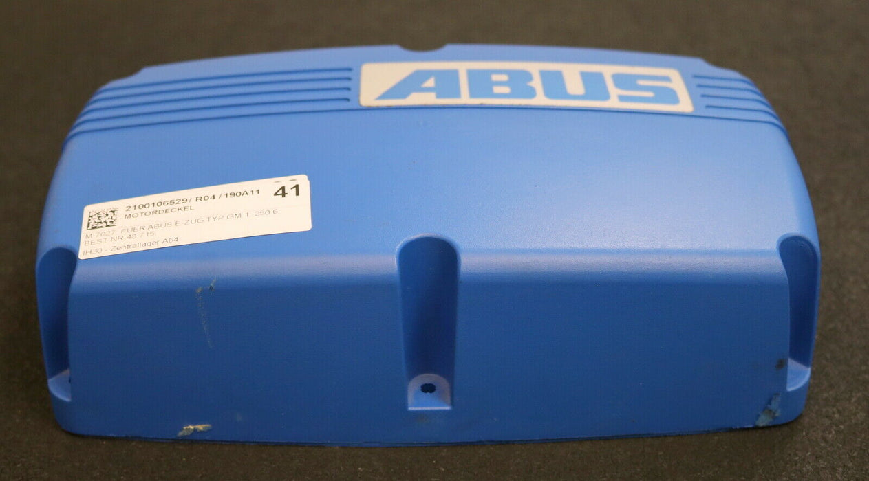 ABUS Getriebedeckel Nr. 7027 Kunststoff für ABUS Kettenzug GM1 250.6 unbenutzt
