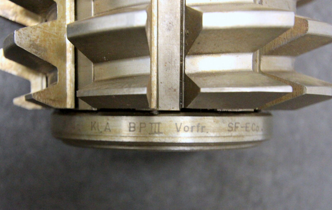 KLINGELNBERG Stollenwälzfräser involute spline hob Vorfräser m= 6,5mm BP III