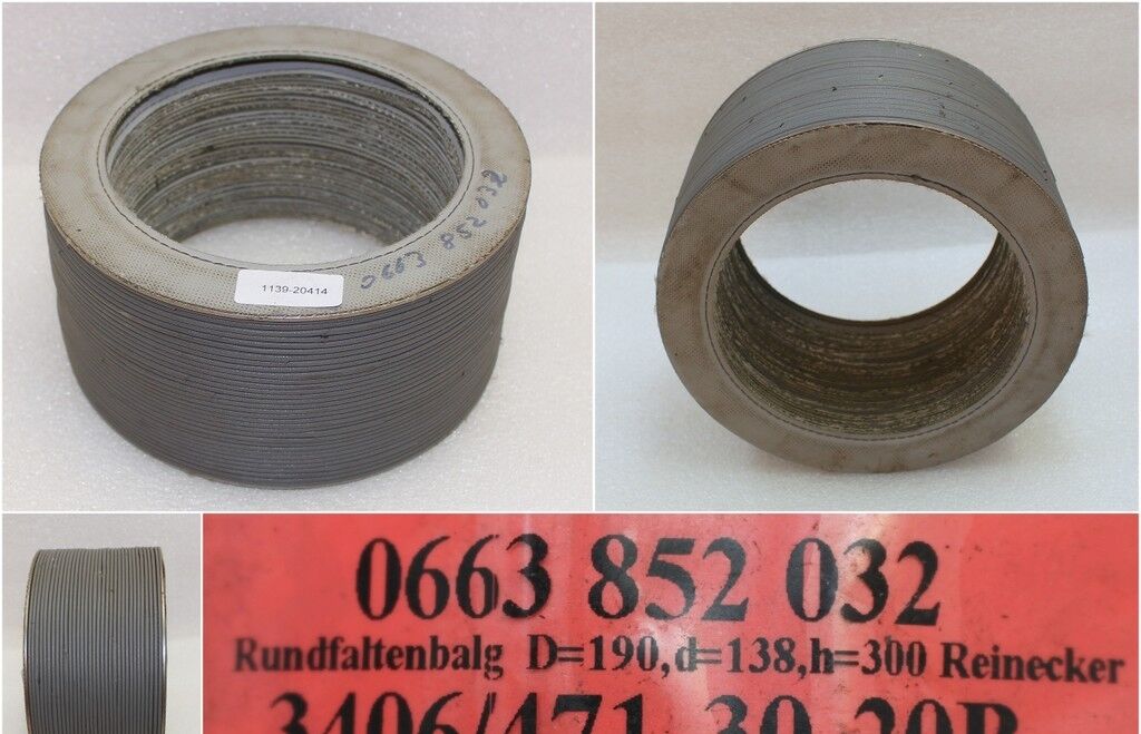 REINECKER Rundfaltenbalg D190,D138,H300