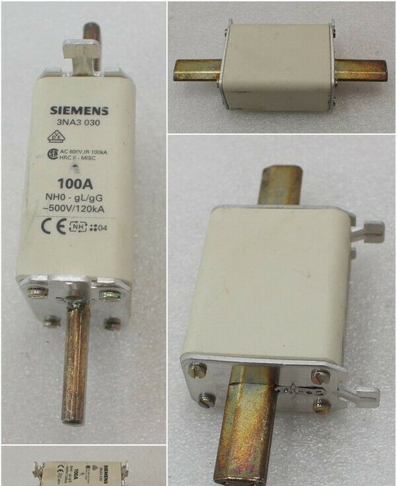 SIEMENS Sicherung NH0 8000 100A - 1 Stück