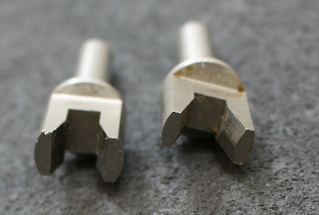 Messeinsatz für m = 4,5 - 5,75 mm 20° EGW / PA zylindrischer Schaft D. 8,0mm