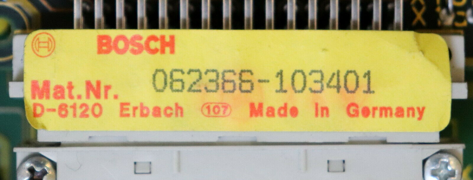 BOSCH Speichermodul M601 Mat.Nr. 064837-105401 mit EPROM 64k Nr. 062366-103401