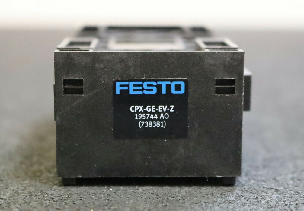FESTO Verkettungsmodul Interlinking module CPX-GE-EV-Z Art.Nr. 195744 unbenutzt