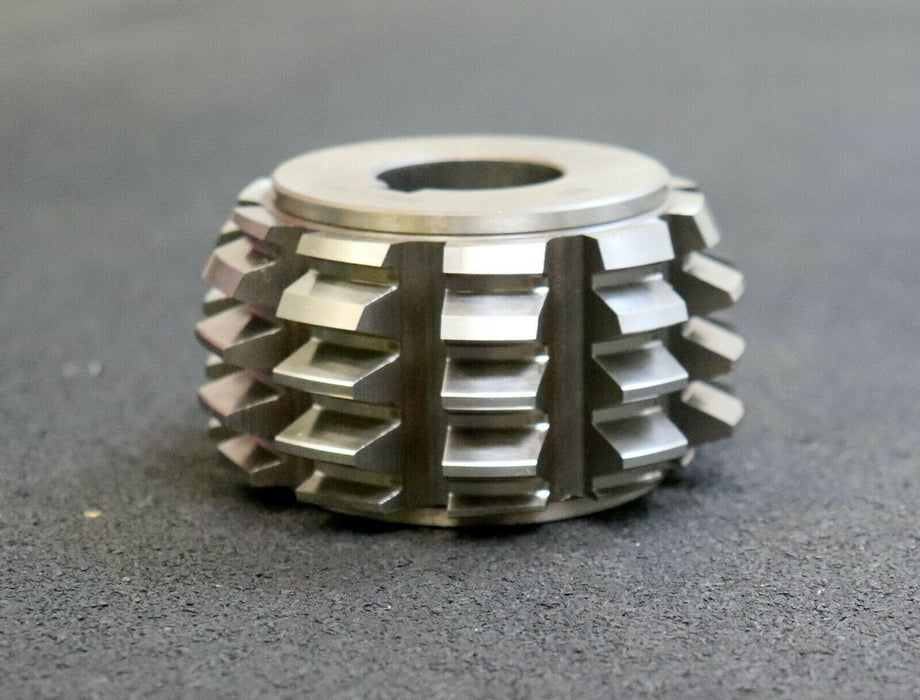 SHH Vollstahl-Wälzfräser m=3,0mm 20° EGW DIN 3972 BP II 1gg. LINKS! 10 Spannuten