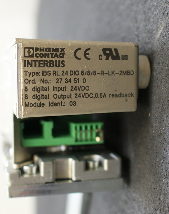 PHOENIX CONTACT Dezentrales I/O-Gerät IBS RL 24 DIO 8/8/8-R-LK-2MBD SPS