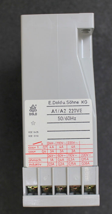 DOLD Zeitrelais AI 954N.82 220VAC 50/60Hz>0,1-30s Artikelnummer 0007953