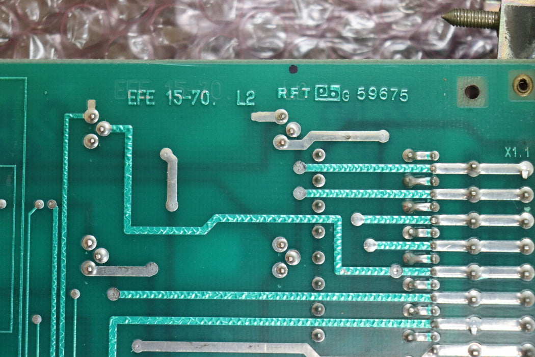 EFE Board I-8/O-T8 EFE 15-70.01 RFT G 59675 gebraucht - geprüft - ok