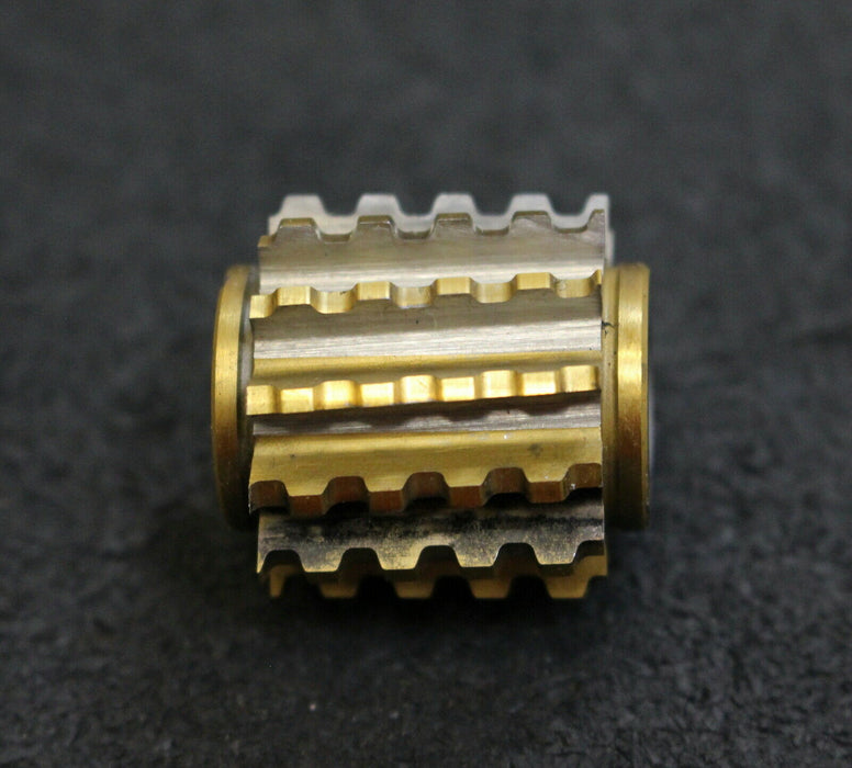 KÖPFER Zahnriemenrad-Wälzfräser T5 24x25x8mm 12 Spannuten für Z = 10-15