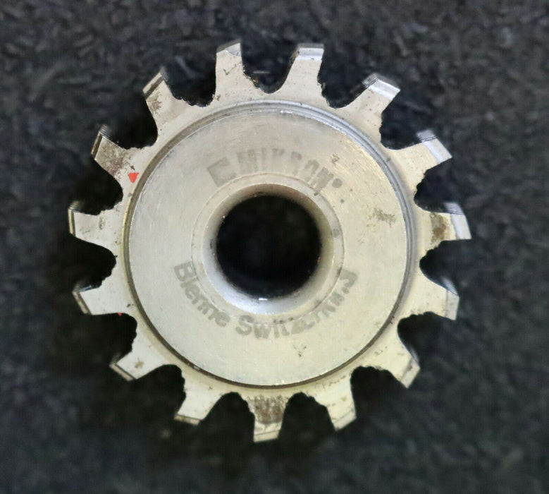 MIKRON Vollstahl-Wälzfräser No. 81695 m= 0,369 ho= 1,164 D23,3 - Ø32x10xØ8mm