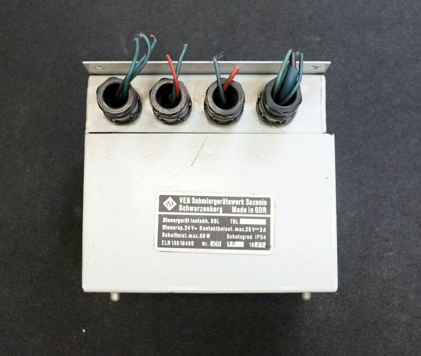 VEB SCHMIERGERÄTEWERK SAXONIA DDR Impulszähler ELN 13519490 Nr. 20 18