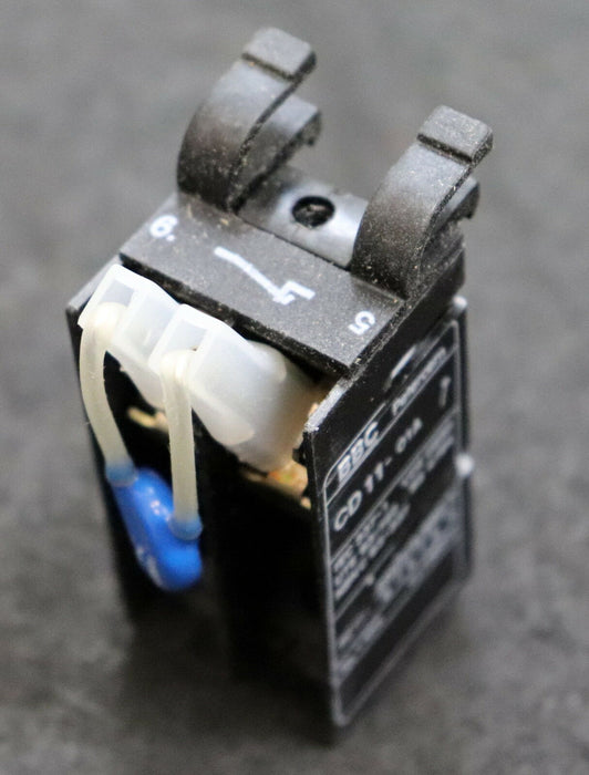 BBC PETERCEM Einstellbarer Hilfsschalter für BE 105 / BE370 Typ CD 11-01 A Ith=1