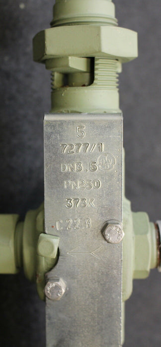 PHÖNIX PAW 1 Manometer-Doppelventil DN3.5 PN250 373K aus C22.8 Manometer