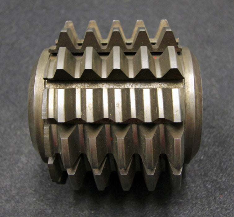 SAAZOR Stollenwälzfräser involute spline hob Fertigfräser m= 5mm Ø120x110xØ32mm