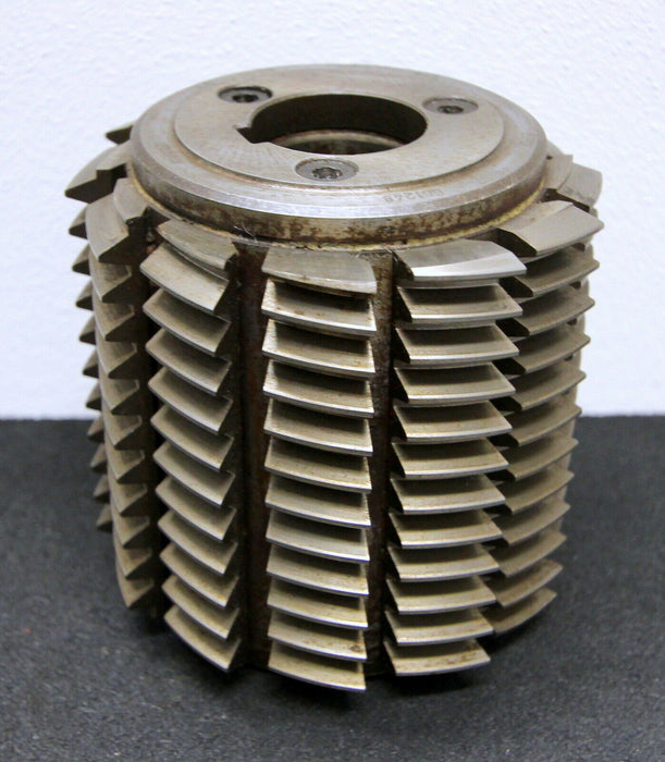 LEIMBACH Stollenwälzfräser involute spline hob m=2,5mm BP III DIN3972 20° EGW