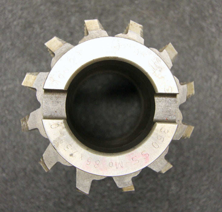 FETTE Vollstahlwälzfräser gear hob Fertigfräser m = 2,5mm 20° EGW Ø90x80xØ40mm