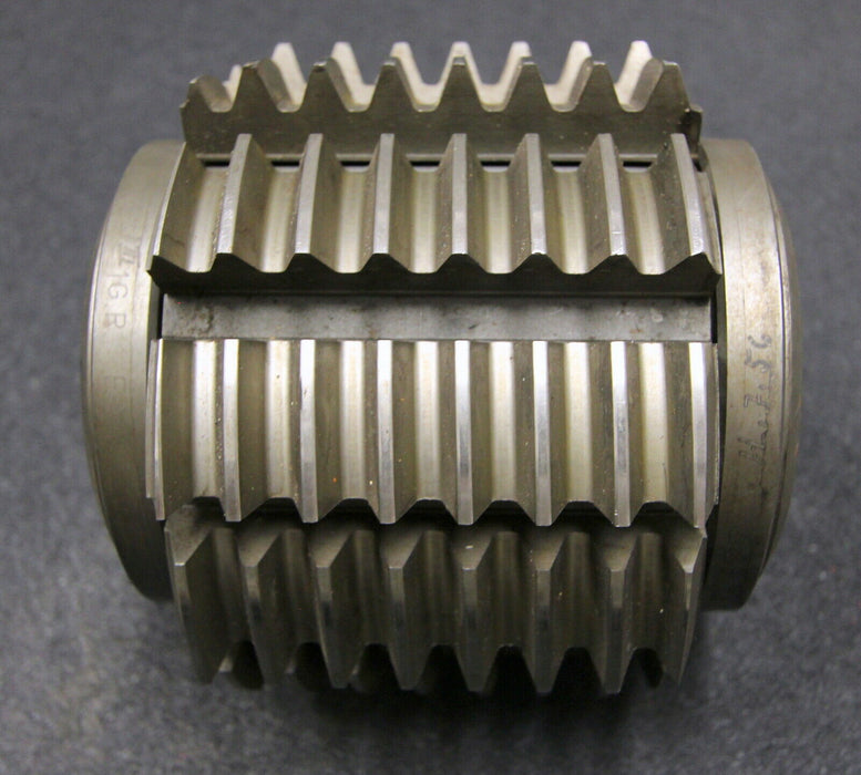 KLINGELNBERG Stollenwälzfräser involute spline hob m= 4mm 20° Ø140x135xØ40mm