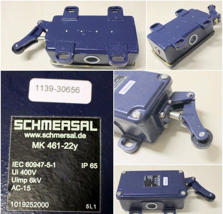 SCHMERSAL Positionsschalter MK461-22Y-Ui=400V-Uimp=6kV-AC-15-IP65