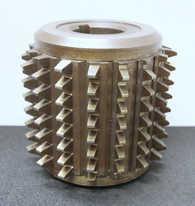 SAAZOR Stollenwälzfräser involute spine hob m = 4,5mm 19°45 EGW Ø150x140xØ50mm