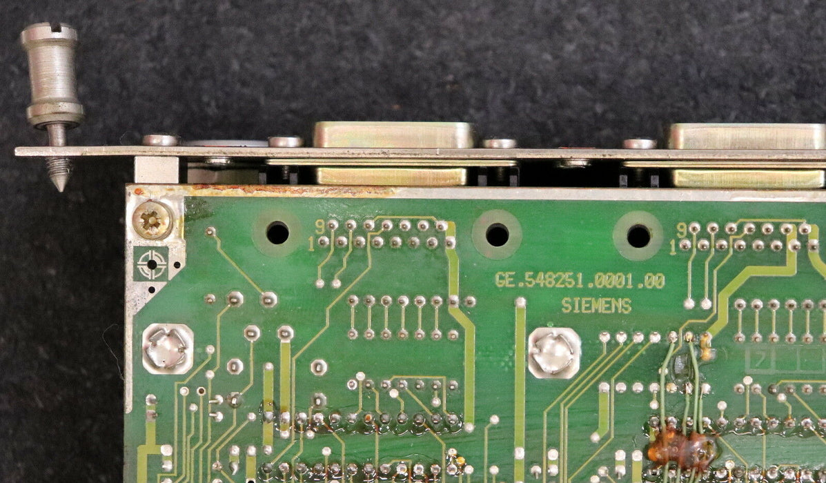 SIEMENS Messkreiskarte 03315 mit 2x 03390 6FX1125-1AA00 548 251 9001.00 E-Stand