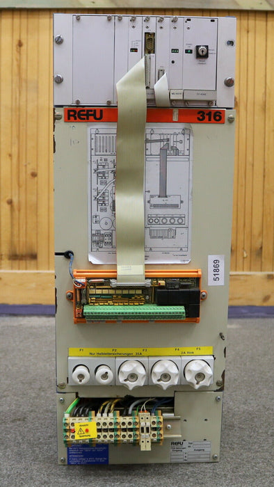 REFU / KLINGELNBERG Frequenzumrichter Spindelantrieb REFU 316/15 Eingang 380/415