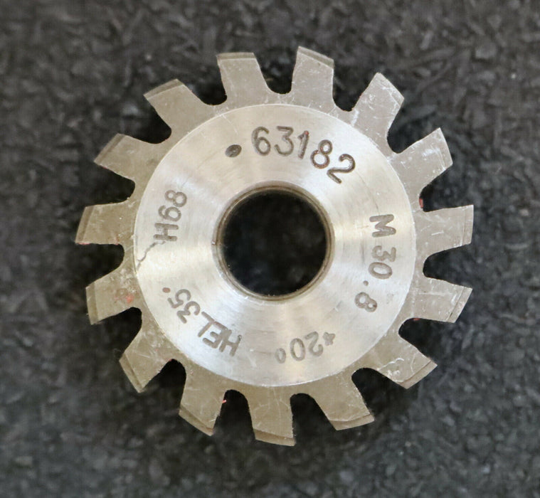 MIKRON Wälzfräser No. 63182 M30.8 H68 EGW 20° Ø32x8xØ8mm
