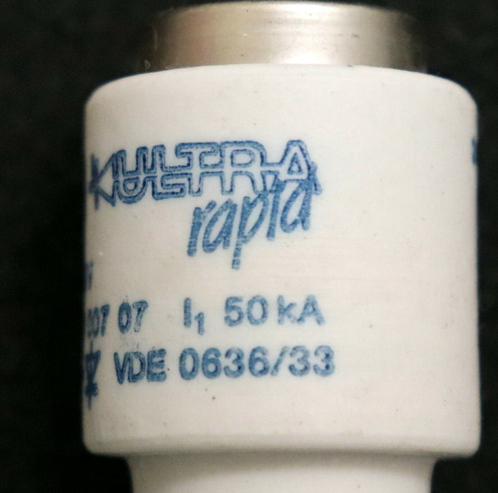 SIBA Si-D ULTRA-RAPID 3x Sicherungseinsatz fuse-link L-.Nr. 1000707 63A 500V