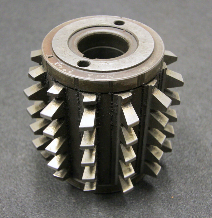 FETTE Stollenwälzfräser involute spline hob m= 5mm BP II nach DIN3972 20° EGW