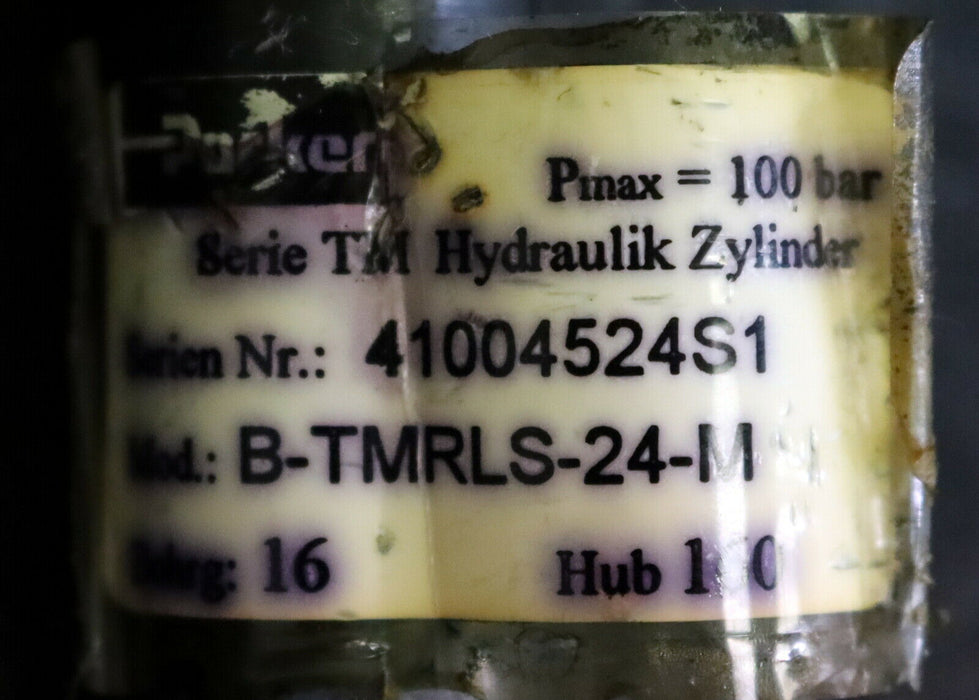 PARKER Hydraulikzylinder Typ 16-BTMRLS24M-160 Zylinderaußen-Ø 22mm - Hub 160mm