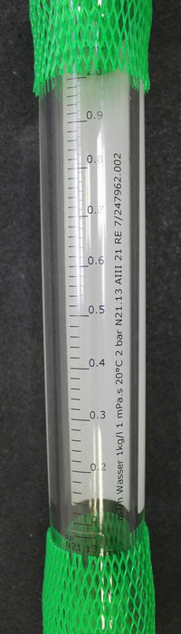 KROHNE Ersatz Messglas N21.14 mit Fänger für Durchflussmesser GA24/VA20