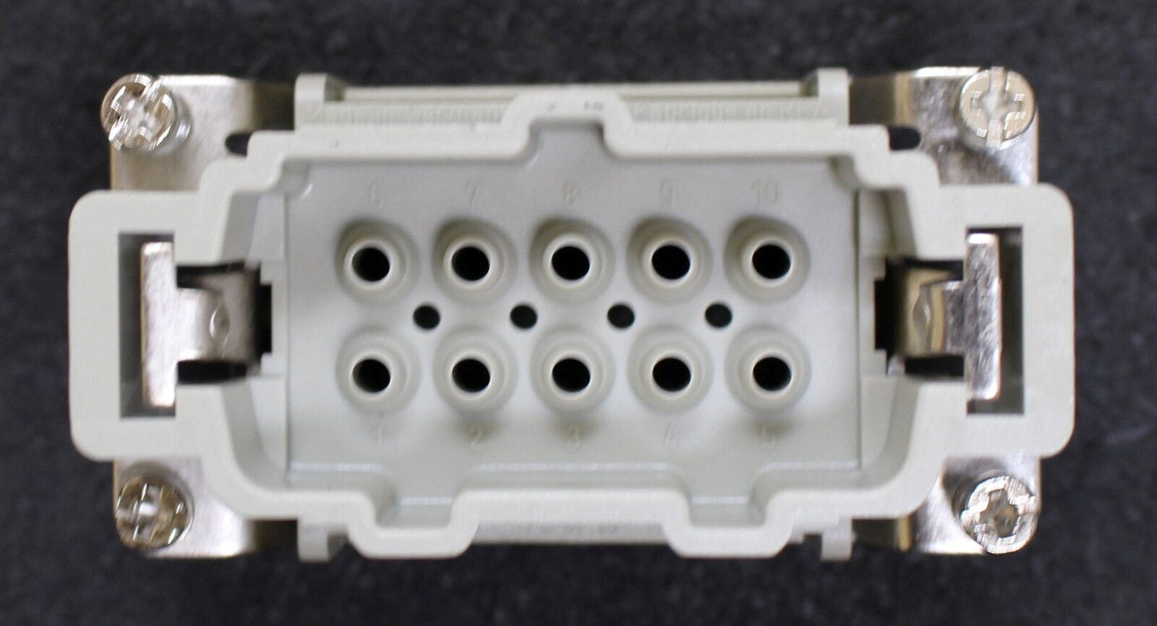 HARTING 5 Stück Buchseneinsatz HAN 10E M C 09330102602 02 Kontakteinsatz