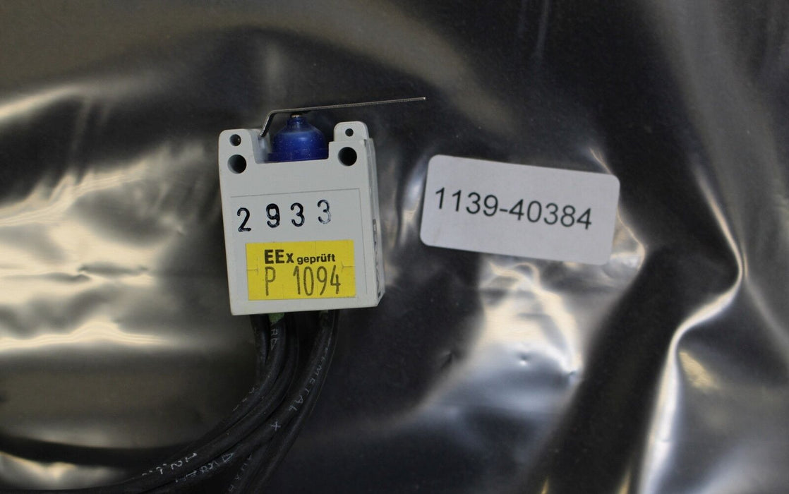 BARTEC Endlagenschalter 07-1521 EEX-geprüft 250VAC 5A 60W Nr. 2933 Kabel 150mm