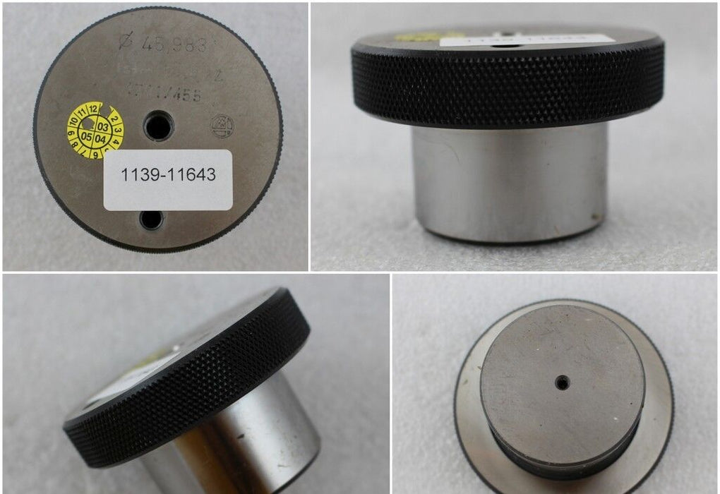 Lehrdorn f. Innen-Ø45,983mm, Messtiefe 28,0mm